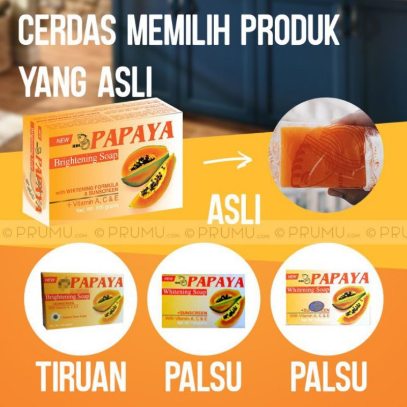 Sabun RDL Papaya 100% Original 135gr