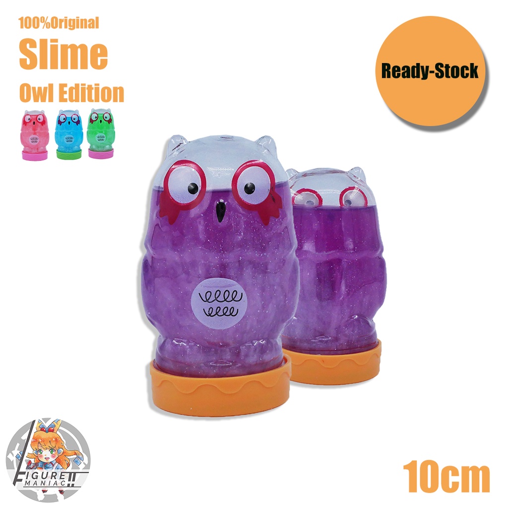 Mainan Anak - Slime Owl Edition Edition 10 cm Import Premium