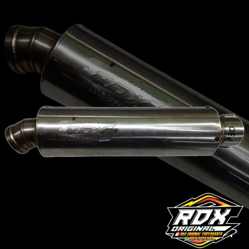 slincer Silincer knalpot bulat rdx original yogyakarta bukan dpj dos inlet 50