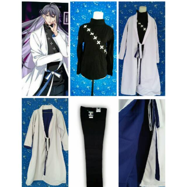 Hypnosis mic costume cosplay Jinguji jakurai/sinjuku division/emaknya matenrou/dokternya hypmic