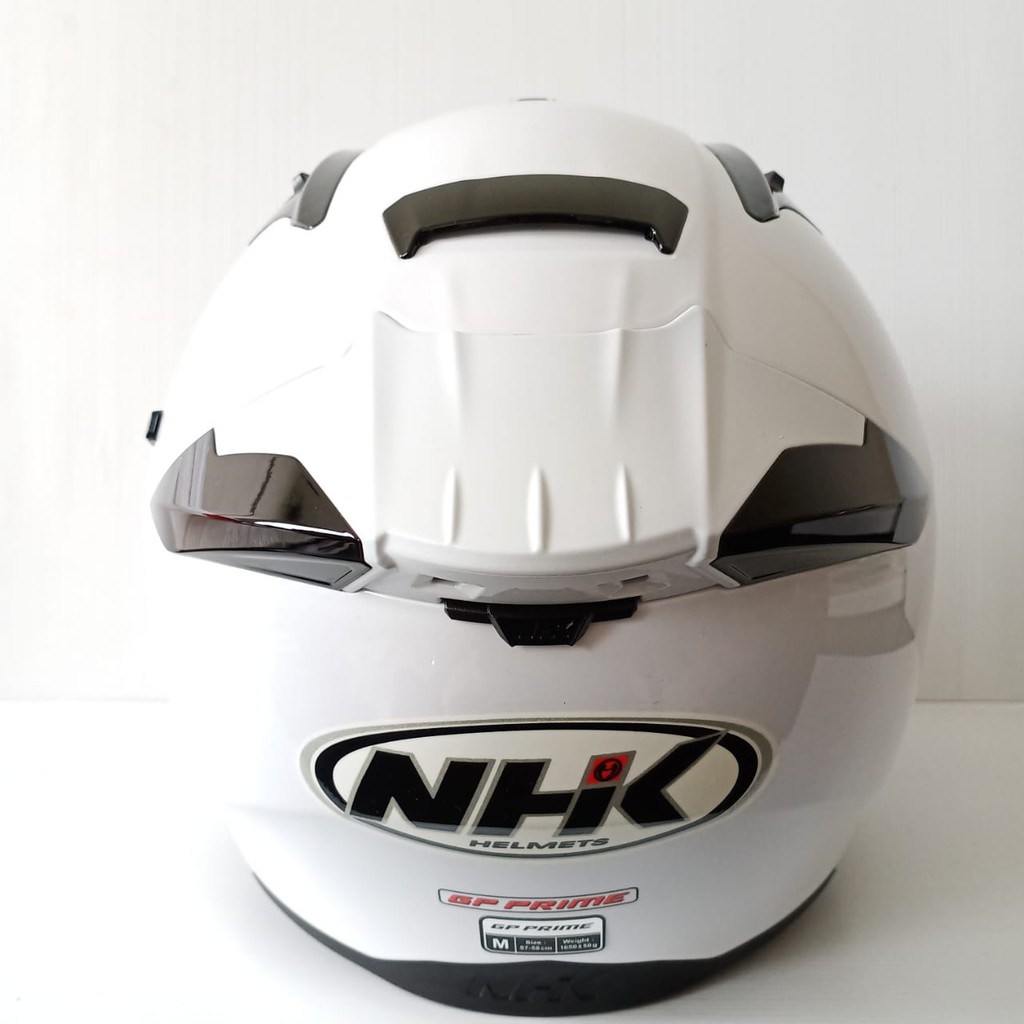 HELM NHK FULL FACE NHK GP PRIME SOLID STAR WHITE