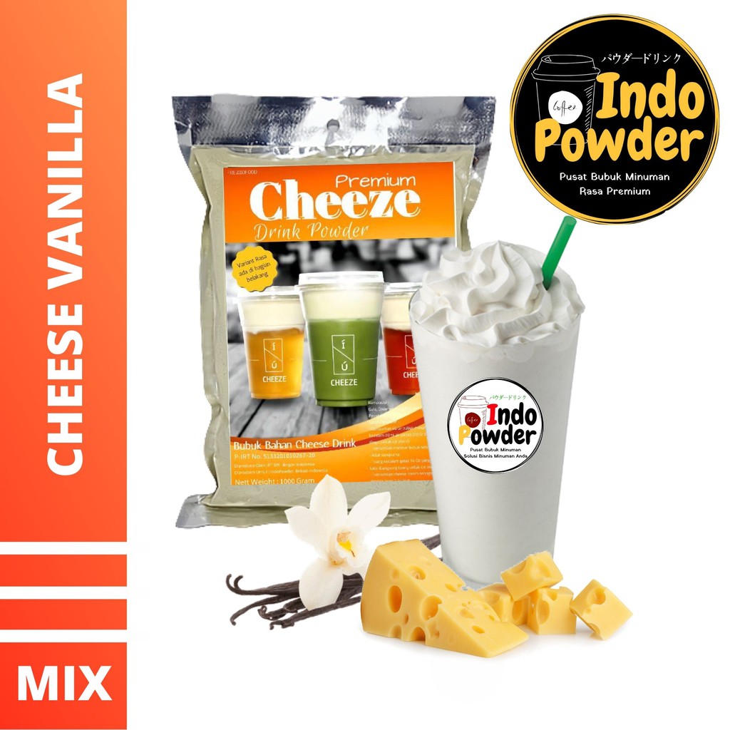 

Bubuk Minuman CHEESE VANILLA 1Kg - Bubuk CHEESE VANILLA 1Kg - CHEESE VANILLA Bubuk 1Kg