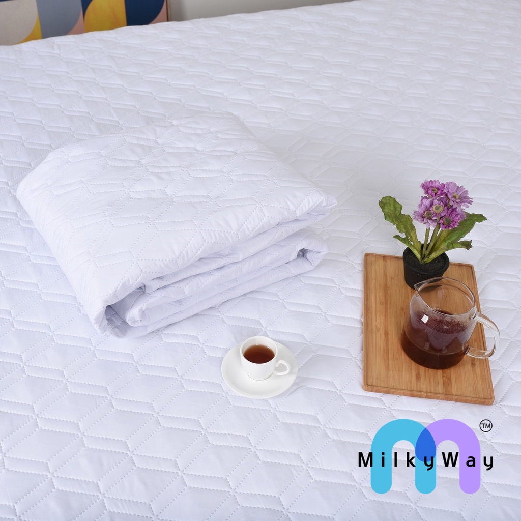 [MilkyWay] Ultrasonic Mattress Protector / Pelindung Kasur Ultrasonik │ Size: (100 x 200) ─ (200 x 200) cm