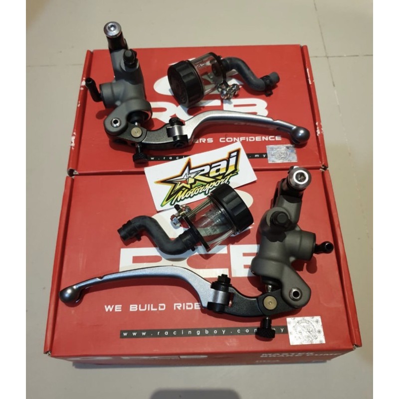 Master Rem RCB S1 17mm Kiri Kanan Titan Grey