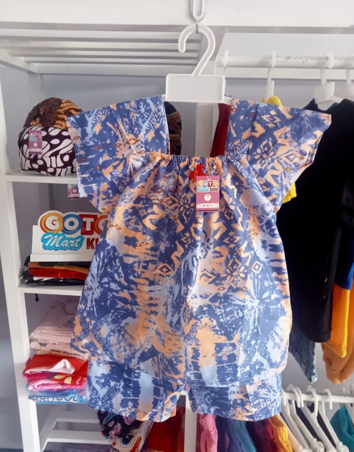 Setelan Butterfly Setelan Batik Anak Baju Tidur Anak Bahan Rayon