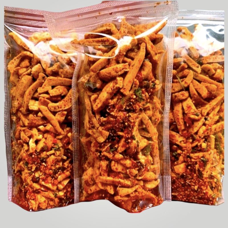 Basreng Pedas daun jeruk Balado parian rasa 100 gram