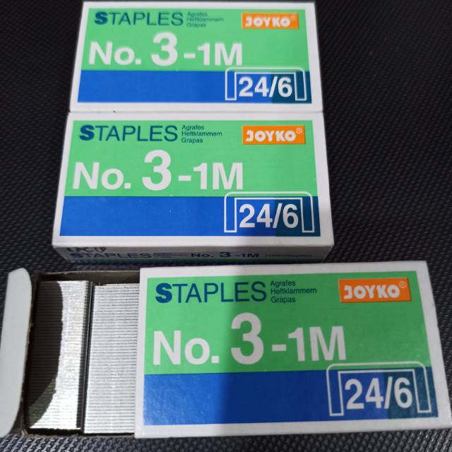 

Staples No.3 - 1M Joyko / isi stapler no.3