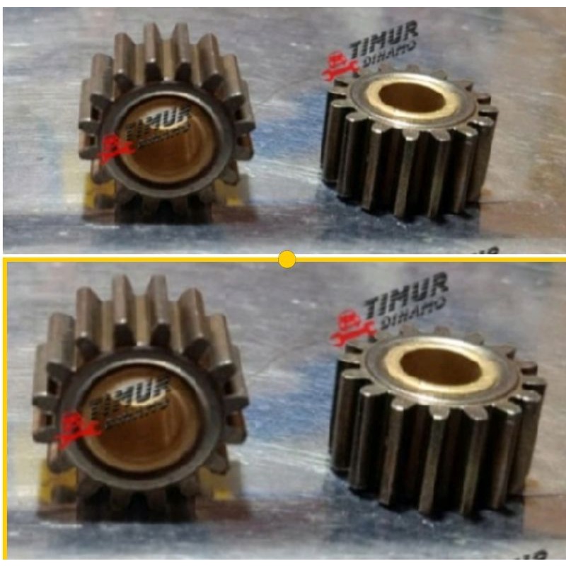 Gear Pinion Gigi tengah small gear bendix starter ps135 ganjo canter ps110 isi 4pc per set