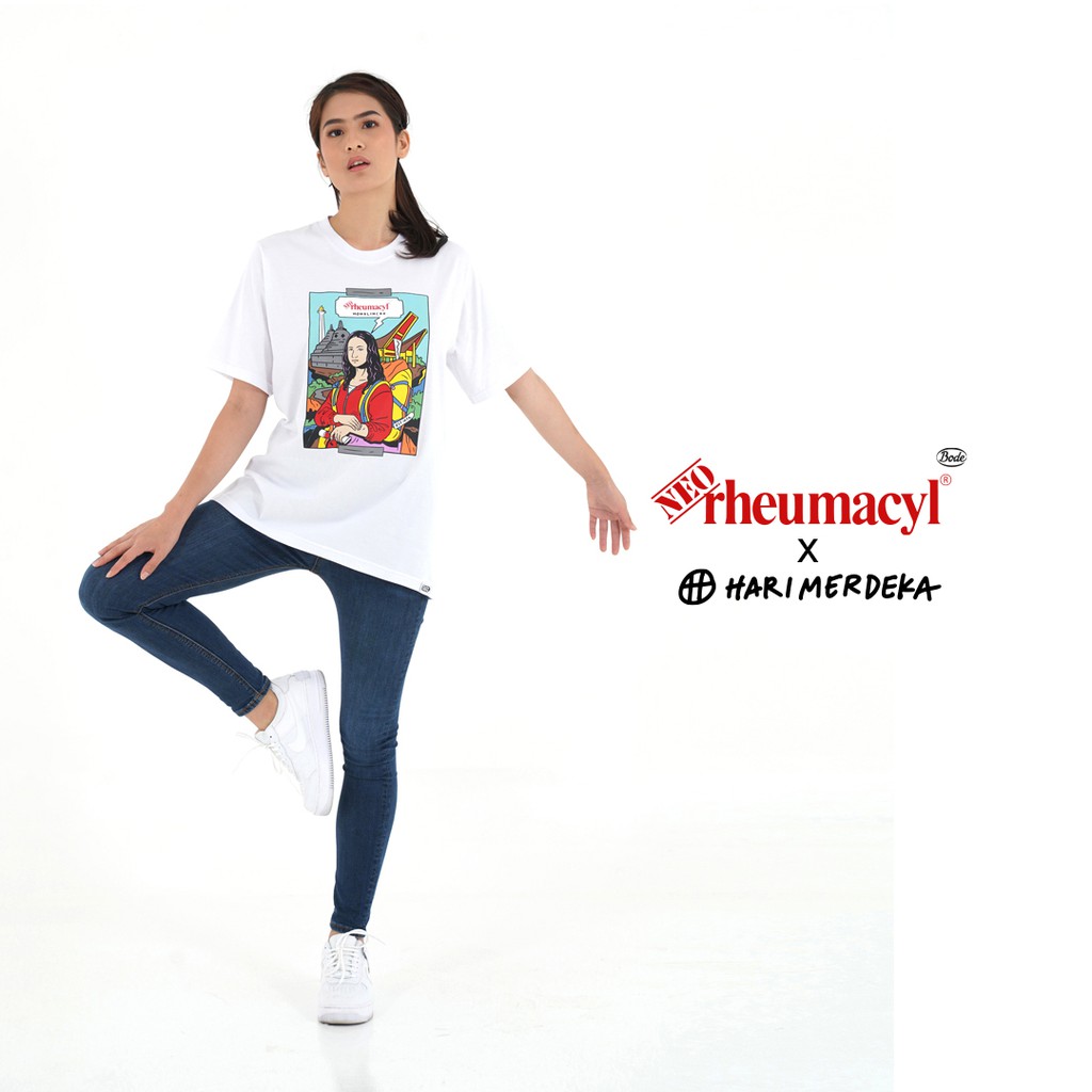 TAGS - Kaos Oversized Neo Rheumacyl Monalincah White