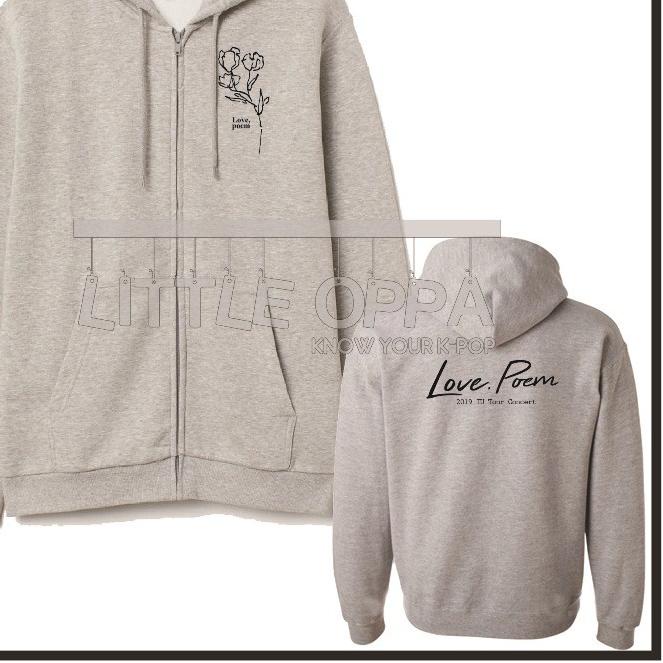 ☆ ZIPPER JACKET IU LOVE POEM 2019 IU TOUR CONCERT HOODIE ✬