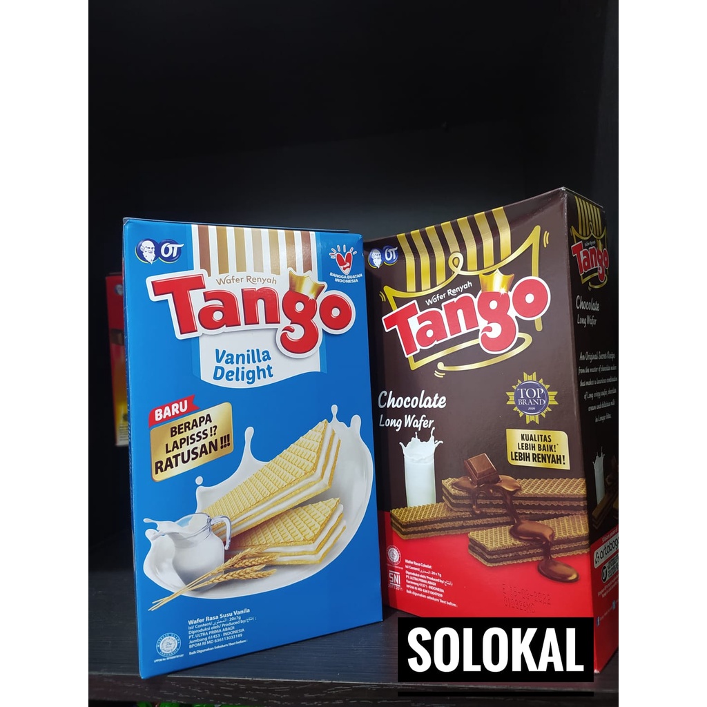 

TANGO WAFER isi 20 Bungkus Tango Long Wafer Renyah