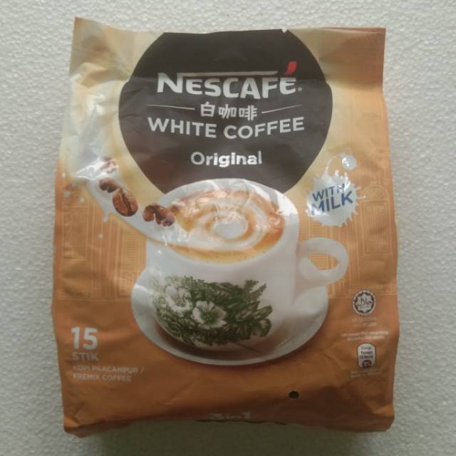

Nescafe white coffee Original with Milk 3 in 1
