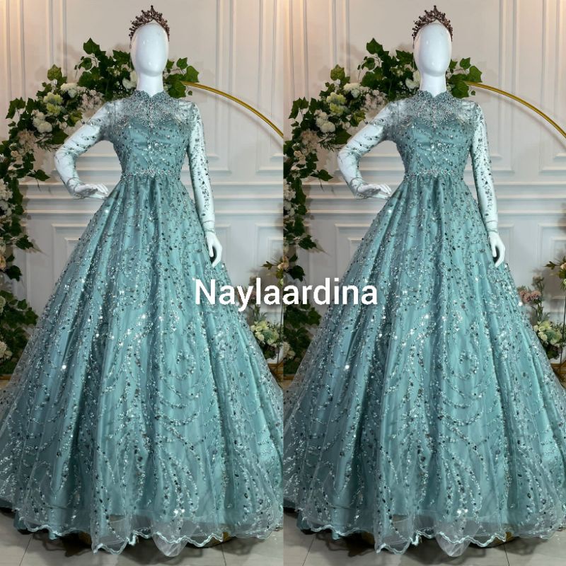 GAUN PENGANTIN BARBIE  MODERN//BAJU WEDDING MEWAH BEREKOR//KEBAYA//JAS