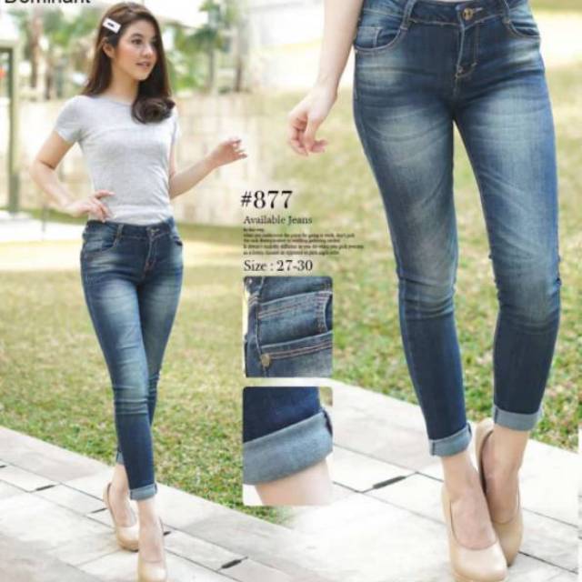 Sz 27-30 & 31-34 Celana Wanita Wishker Big Size Bahan Melar