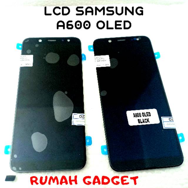 LCD SAMSUNG A600 A6 2018 FULSET TOUCHSCREEN OLED