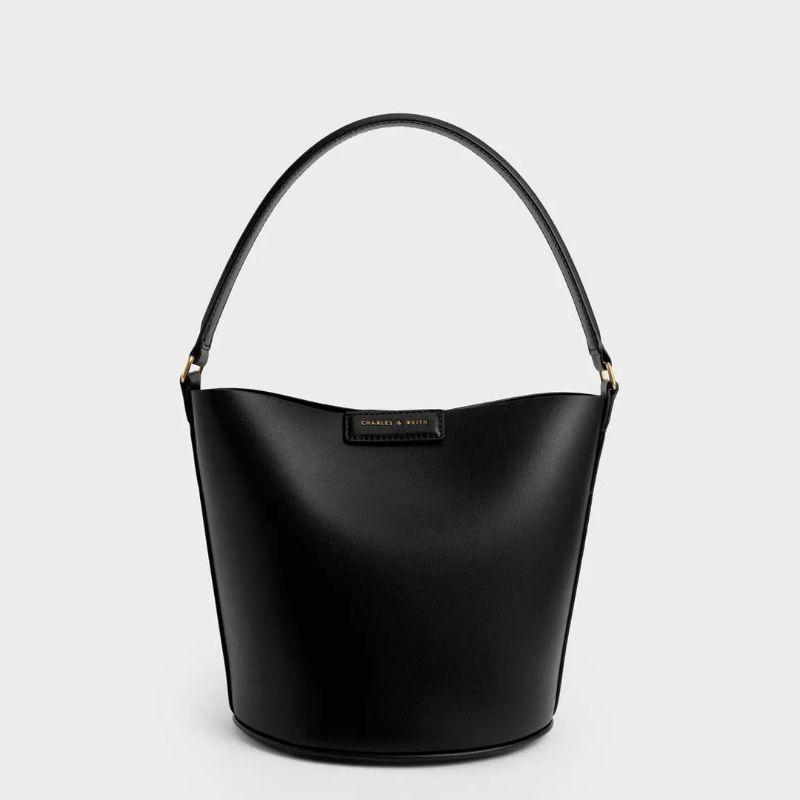 11.11 SALE | CK Flora Cylindrical Bucket Bag