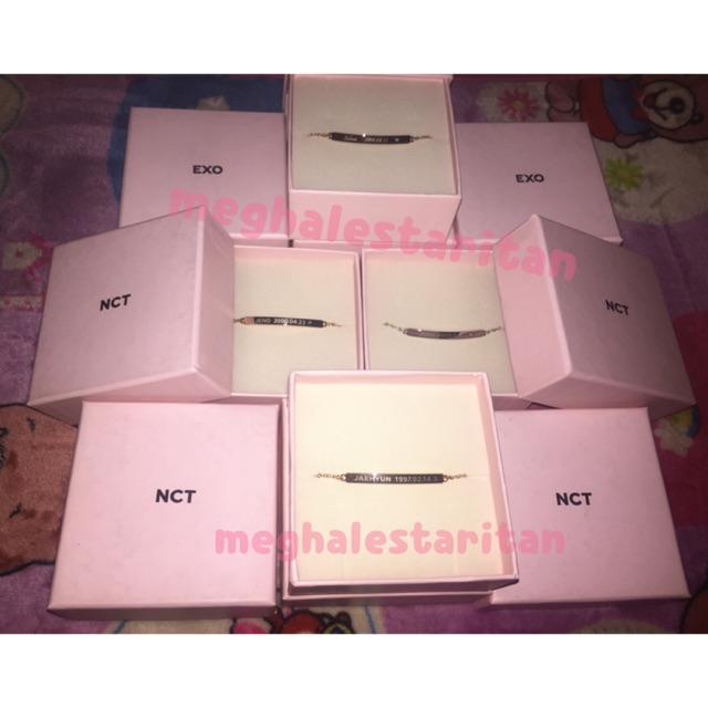 [RESERVED] SM ARTIST BIRTHDAY BRACELET