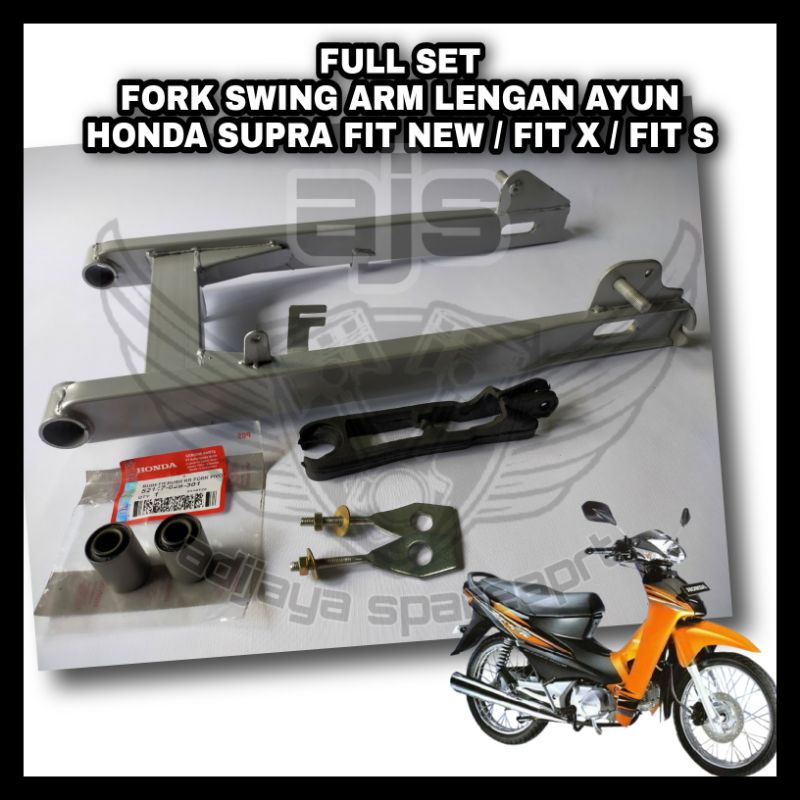 Swing Arm Arem Lengan Ayun Motor Honda Supra Fit New Fit X Fit S Fi Full Set