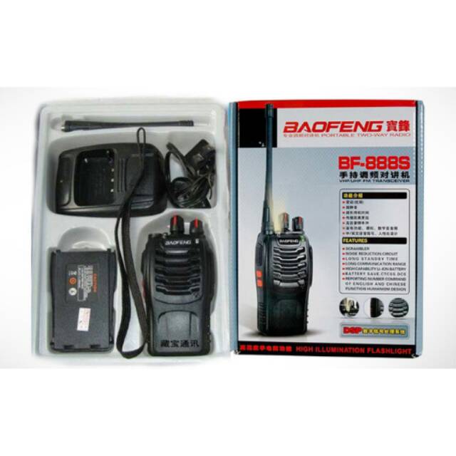 BAOFENG BF888S UHF (BONUS EARPHONE)-RADIO HANDY TALKIE / HT 888S #Best Product &amp; High Quality