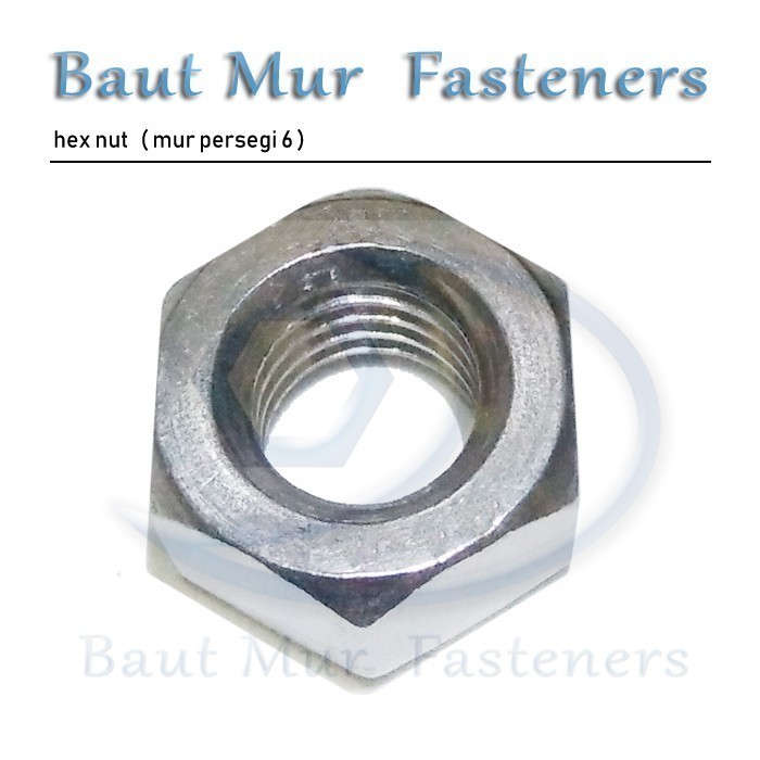 mur m16 / mur galvanis m16 hexagonal / nut m16