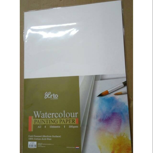 Watercolour Painting Paper 300gsm/Kertas water colour a3 300gsm