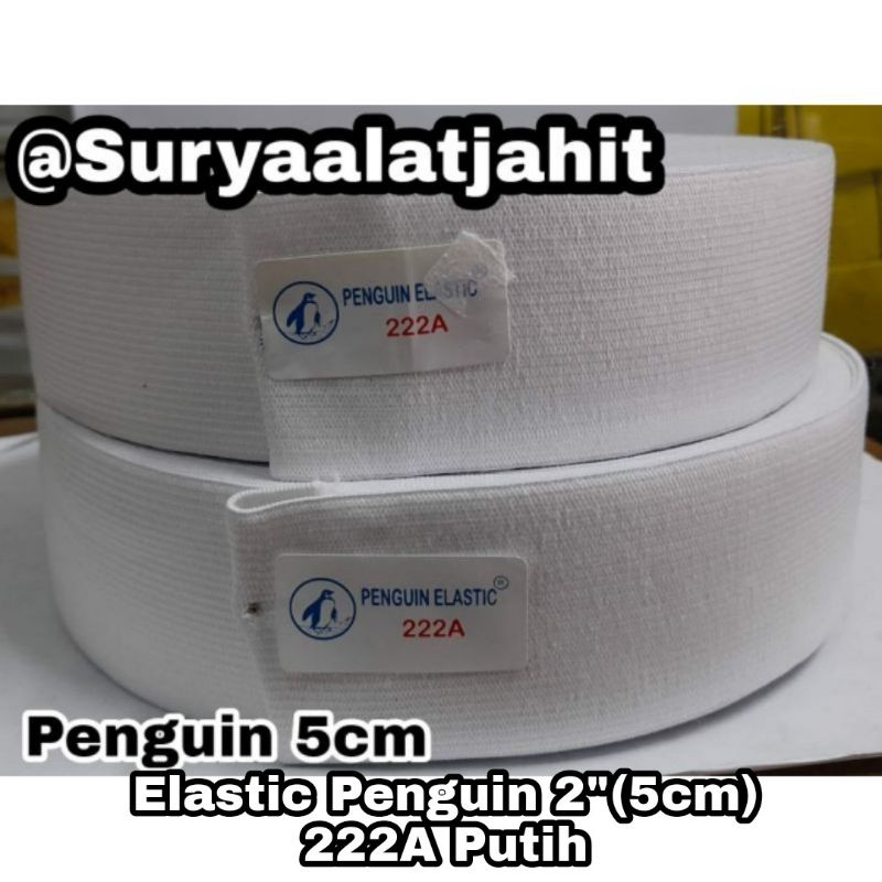 karet Penguin 2in/5cm (222A) Putih @28Y/pcs =rp.36.500/1pcs