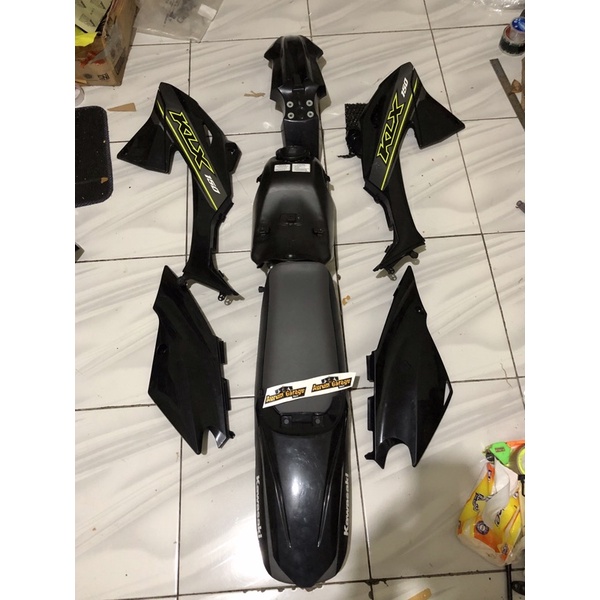 Cover body set jok tangki Kawasaki KLX Dtracker 150 G BF ori original fairing