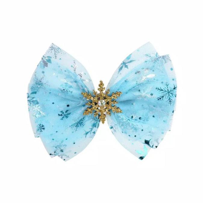 Ikat Rambut Elsa Frozen/Jepit Rambut Princess Elsa/Aksesoris Princess