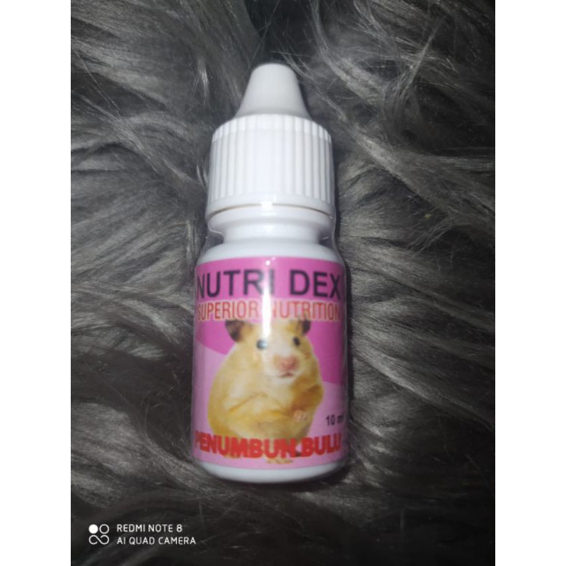 NUTRIDEX vitamin suplemen penumbuh bulu hamster