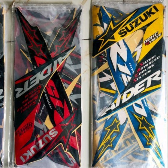 STRIPING LIST STIKER SATRIA FU 150 NEW FACELIFT RAIDER R150 FU FL BINTANG