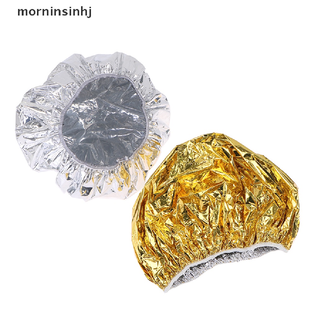 Mor Shower Cap Bahan Aluminum Foil Tahan Panas