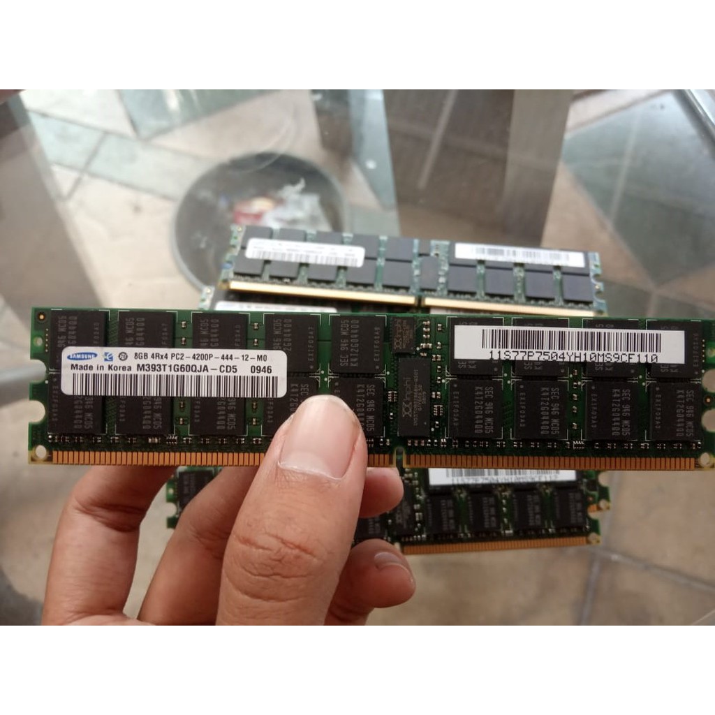 Memory RAM Server DDR2 8GB 4Rx4 PC2-4200P