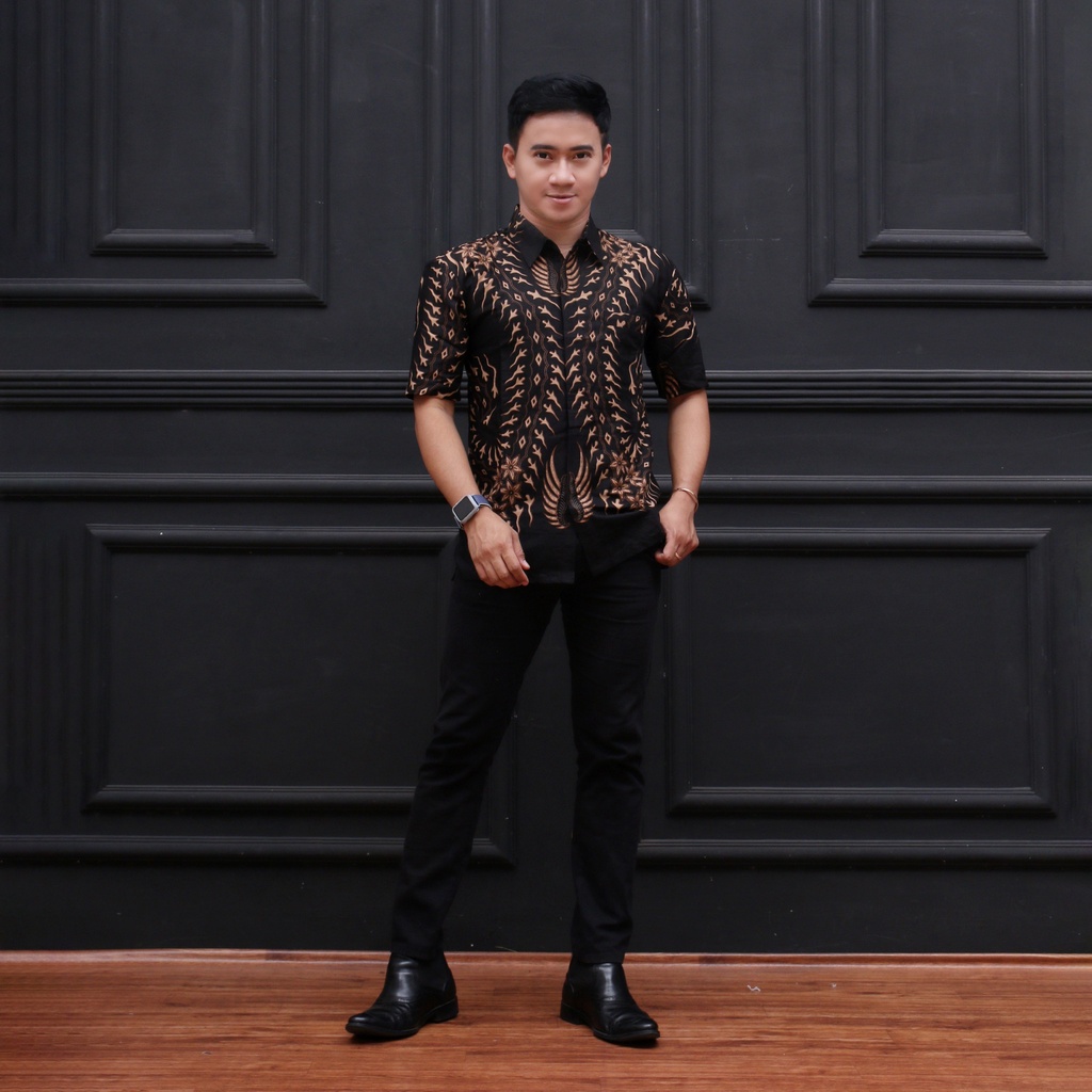 Maura Couple - Sania Ruffle Batik Couple Ori Ndoro Jowi Garansi Termurah Shopee - BATIK MODERN SOLO-HM Keris