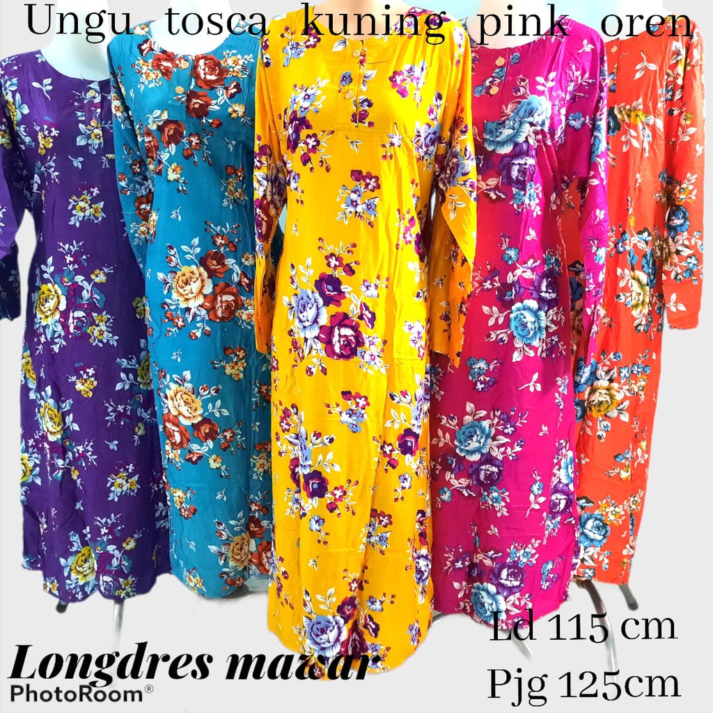 daster muslim | longdres baju santai panjang