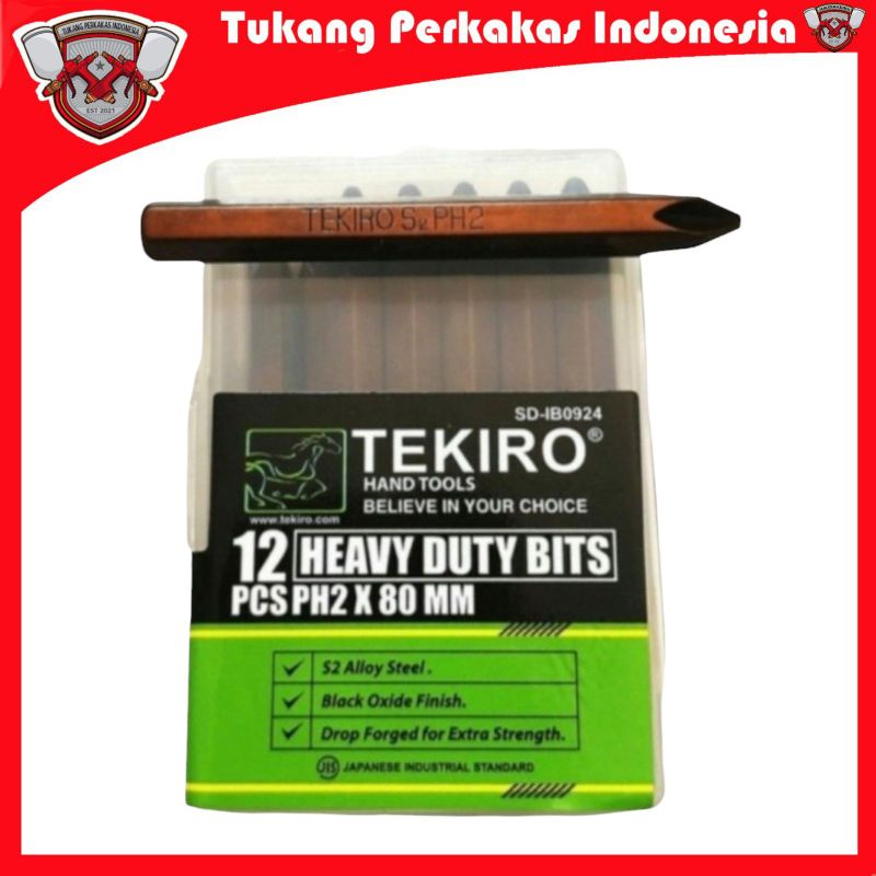 TEKIRO MATA OBENG KETOK PH2 SET ISI 12PCS LANCIP PH2