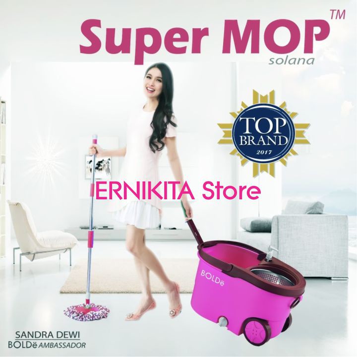 BOLDe SOLANA - Supermop Alat Pel Modern Utilitas Lengkap