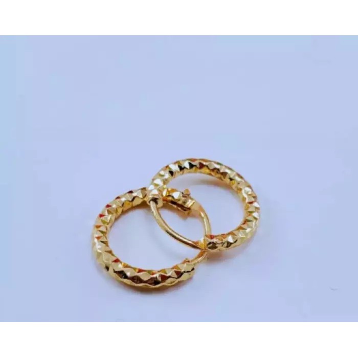 ANTING RING RING BULAT 3 UKURAN BISA UNTUK ANAK DAN DEWASA BAHAN XUPING AWET