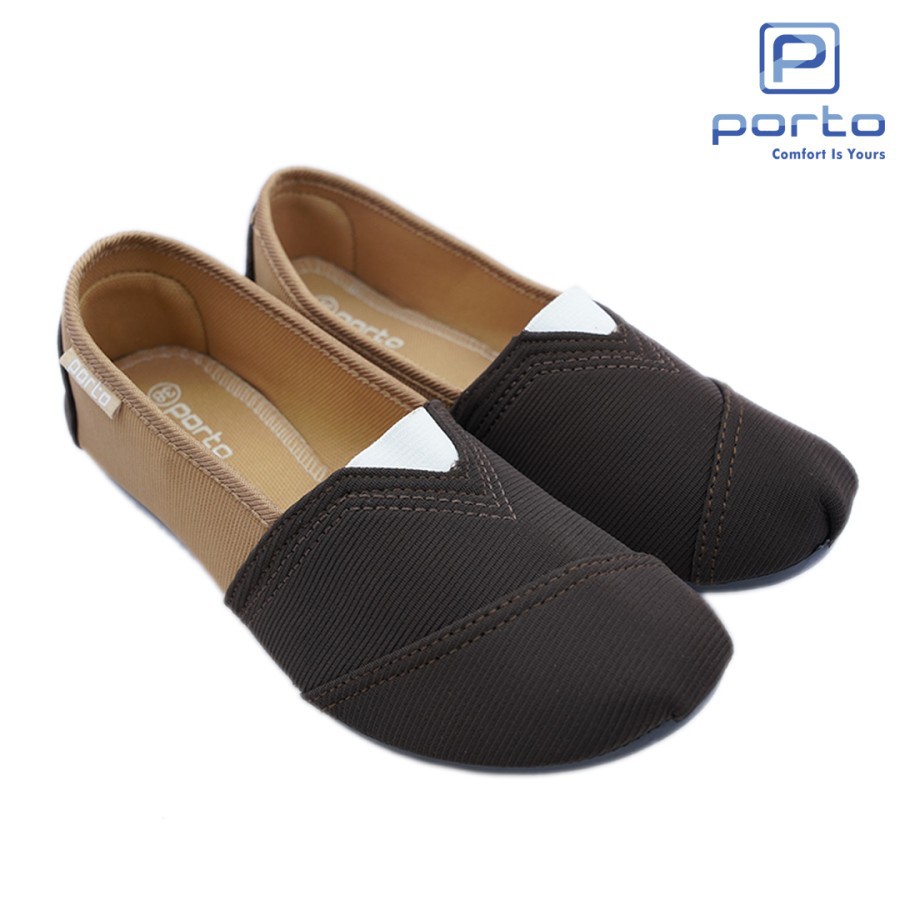 Porto - Sepatu Wanita Flatshoes Balet Nyaman Casual Original BA213L