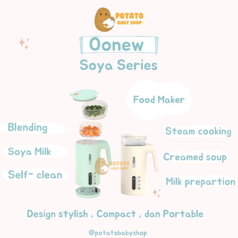 Oonew Baby Food Maker Soya Series