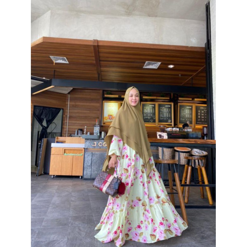 (GAMIS SAJA) OLIVIA DAILY DRESS SYARI BY FAALIZA FLASAMARA