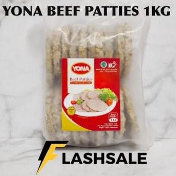 

yona beef patty 1kg yona beef patties 1kg GOJEK GRAB