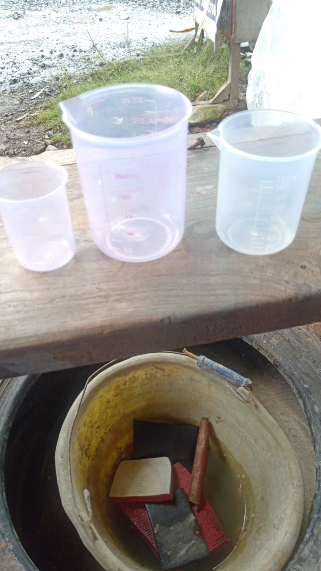 3 Pcs/set Plastic Measuring Cup Laboratory Work Experiment Measuring Jigger Jug With Numerical Graduations