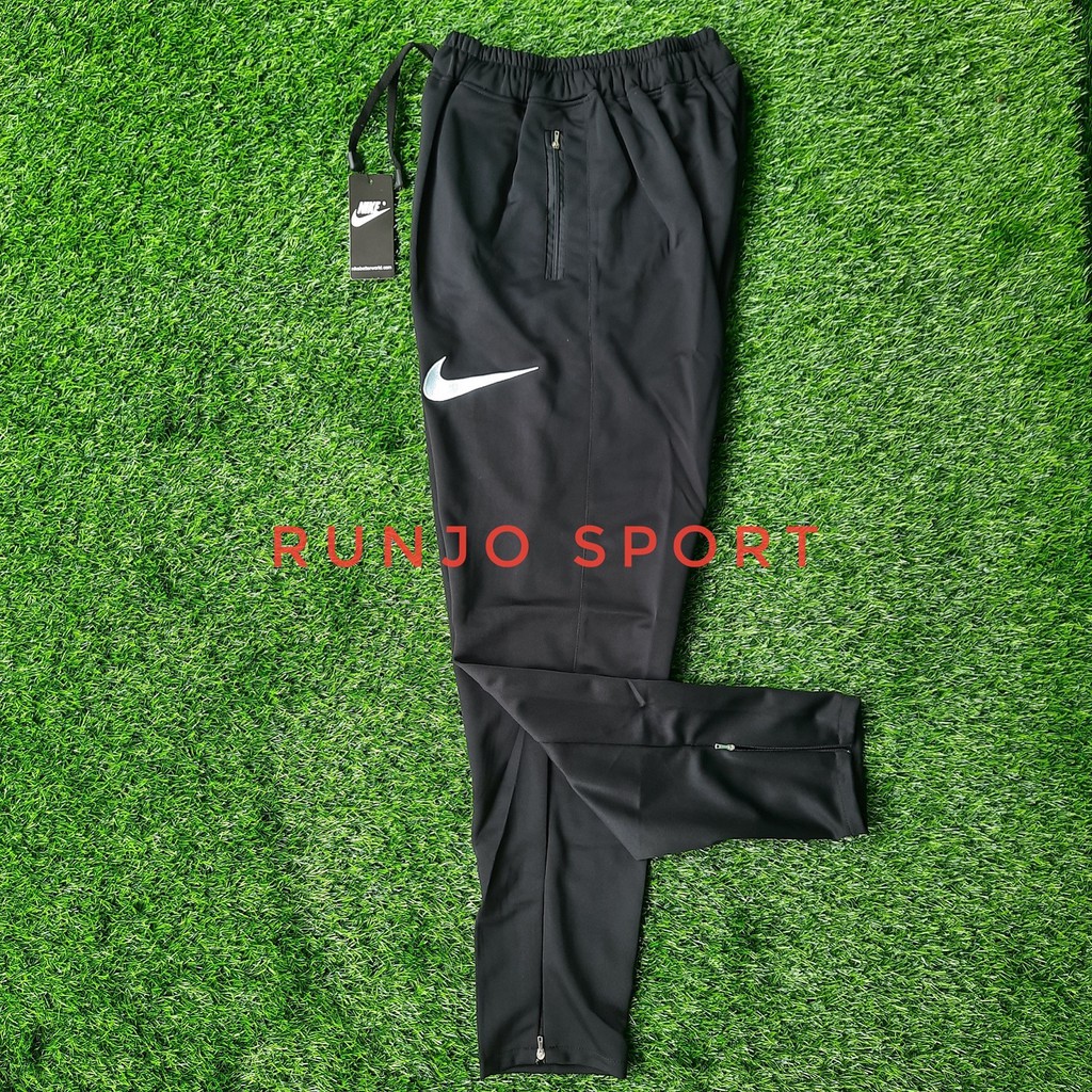 Jogger Celana - Trackpants Nike Sweatpants - Joger Pants Training Panjang Hitam Pria Wanita - BSC