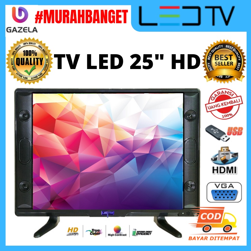 TV murah Televisi Gazela 25inch HD ready (GZL25F)