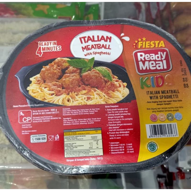 

FIESTA RM ITALIAN MEATBALL WITH SPAGHETTI