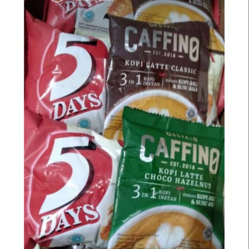 

ROTI 5 DAYS CROISSANT FREE 1 PCS KOPI CAFFINO