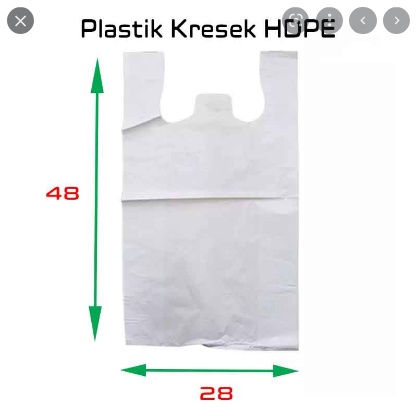 KANTONG KRESEK HD DOP 28X48CM isi 50pcs