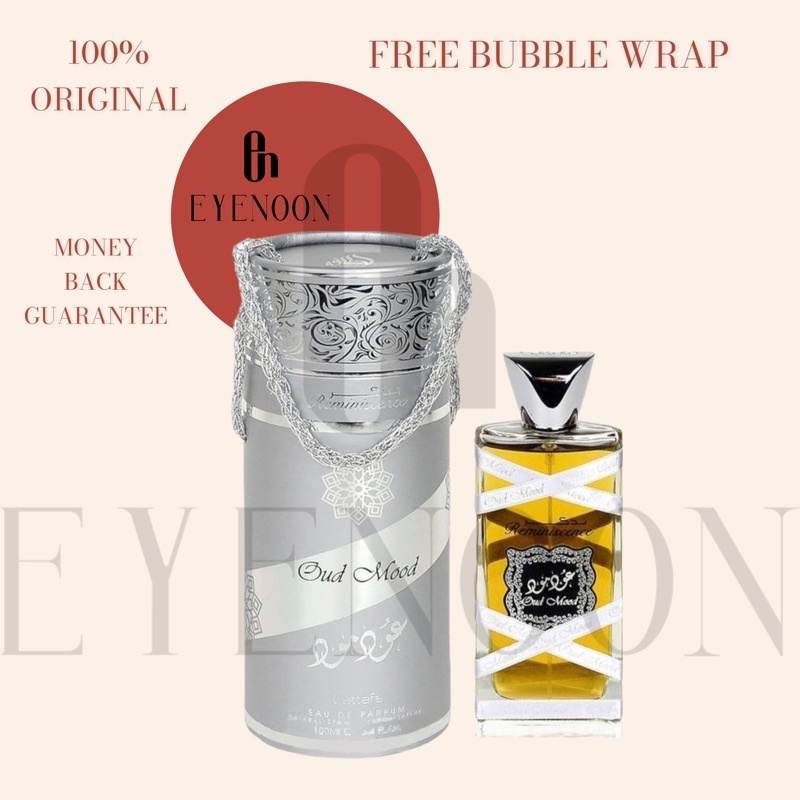 Parfum Arab Oud Mood Reminiscence by Lattafa 100% Original Parfum Arab