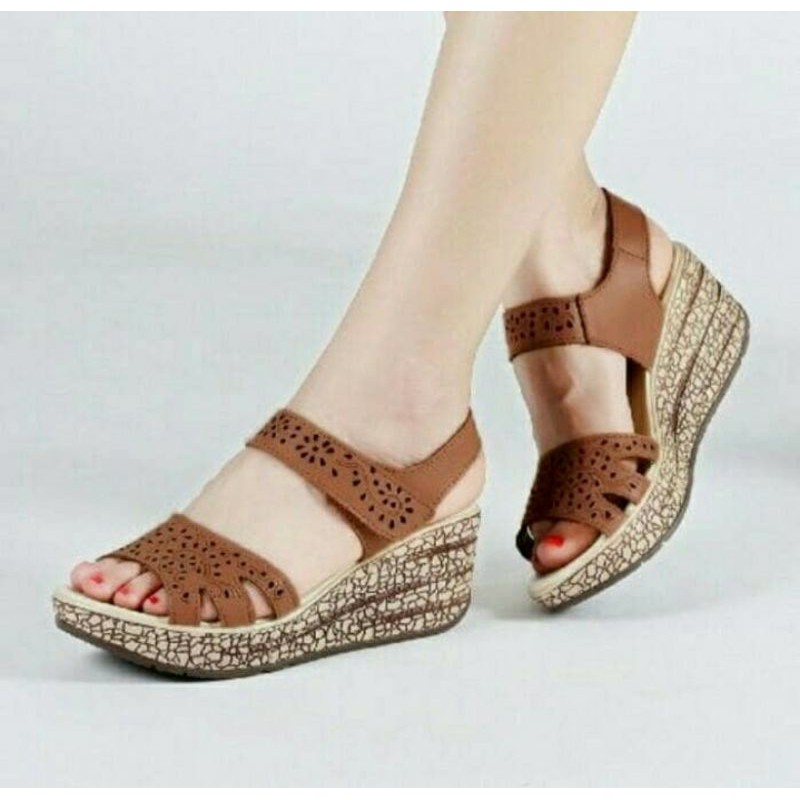 SANDAL WEDGES LASER-SDW268