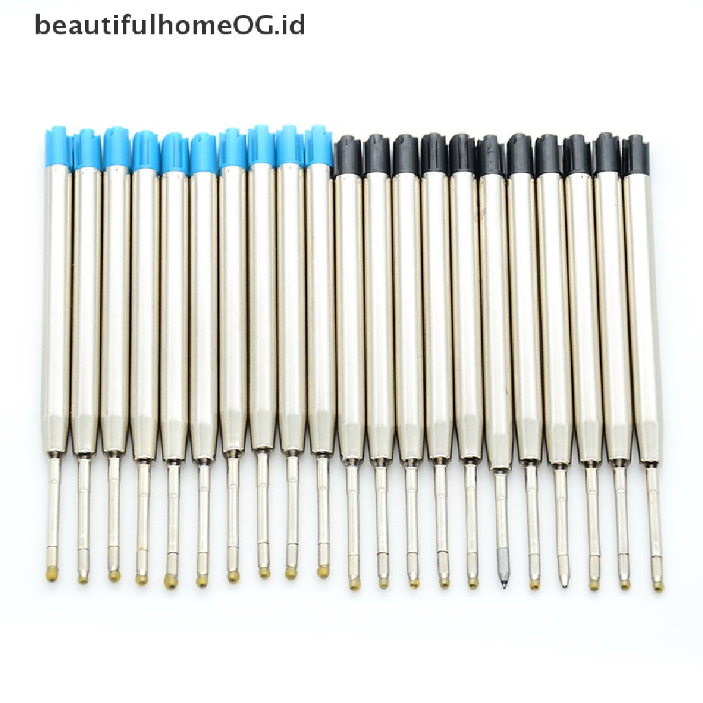 / Beautifulhomeog.id / 10pcs Pulpen Tinta Biru Ukuran 1.0mm